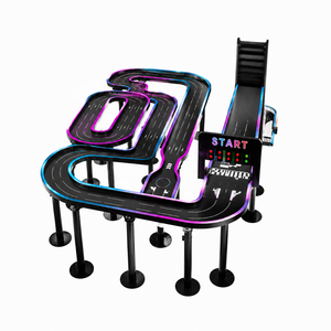 Pista de Carreras de Canicas Personalizada para Interiores con Luces LED de Colores para Uso Doméstico, Escolar y Campeonatos Internacionales - Product Image 1