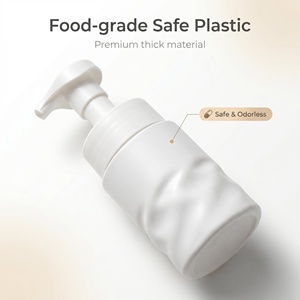 Nouvelle Offre Spéciale : Flacon Vide en Plastique pour Gel Douche Effet Ondulation, Nettoyant Moussant et Désinfectant pour les Mains - Product Image 5