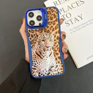 2025 nuova <span class=keywords><strong>Cover</strong></span> per cellulare <span class=keywords><strong>con</strong></span> stampa Laser leopardata per Honor X6B/X5B/X5 PLUS/X5B 2-in-1 pellicola protettiva in TPU - Product Image 4