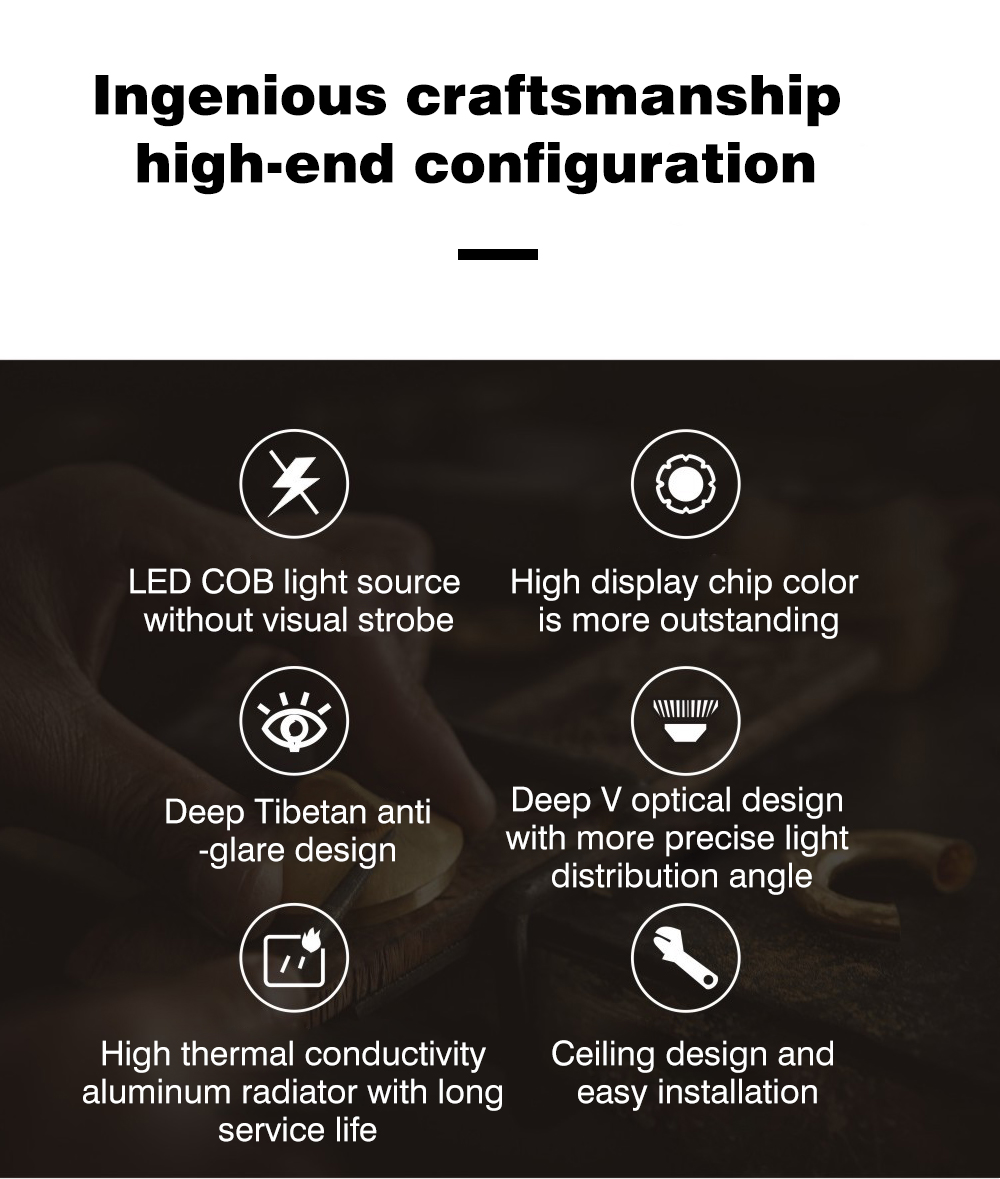 Modern Design Aluminum Fixtures Surface Mounted Indoor Round Modern Downlights Spot Led Ceiling Lighting Lamp For Living Room