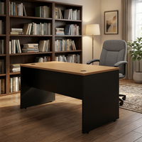 Meubles de bureau sur mesure OEM ODM en gros, bureau d'ordinateur en bois durable et stable pour le personnel et les enseignants
