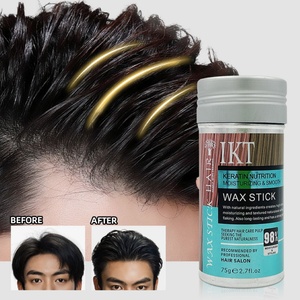 Cire coiffante en stick, bâtons de cire pour le contrôle des bords, stick lissant non gras, crème coiffante pour chignon - Product Image 1