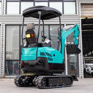 Mini-excavatrice de 1,8 tonne avec moteur japonais, excavatrice compacte sur chenilles avec godet pour travaux de construction, aménagement paysager et utilisation agricole - Product Image 2