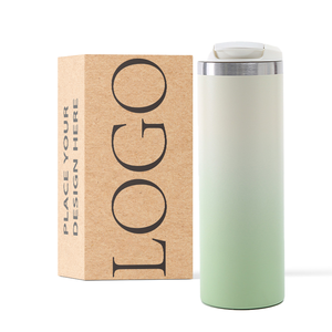 Taza de agua al vacío de acero inoxidable 304 personalizada, Taza Termo de bebida recta con tapa Gradual con alto nivel de apariencia para automóviles - Product Image 2