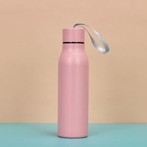 Portable Outdoor Small Mouth Stainless <b>Bottle</b>, Double Vacuum Thermal Jug with Lightweight Body for Running and Fitness Exercise - Product Image 4