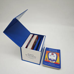 Boîtes magnétiques de luxe pour boîte à cartes de tarot Conception gratuite Cartes <span class=keywords><strong>Oracle</strong></span> imprimées sur mesure en gros - Product Image 5