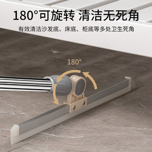 Balai magique pour ramasser les cheveux, grattoir pour sols, nettoyeur de sols, serpillière domestique, raclette pour toilettes/salle de bain - Product Image 4