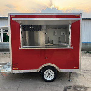 Di động nhỏ thức ăn nhanh van Trailer nhà bếp được trang bị đầy đủ với Pizza nhượng Bộ bán đồ ăn nhẹ kẹo chip - Product Image 3
