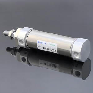 Baocn Mini Pneumatic Cylinder Mfc32 60su Stainless Steel Threaded Magnetic Rod Long Stroke Standard Type - Product Image 3