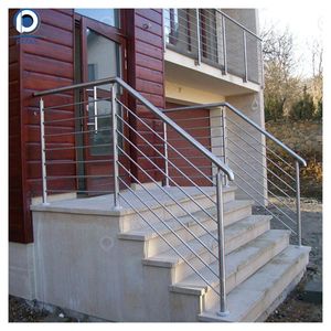 Optima Garde-corps rond pour balcon et escalier, galvanisé à chaud pour la prévention de la rouille, modèle de sécurité domestique - Product Image 3