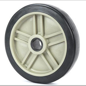 4-Zoll-<span class=keywords><strong>Castets</strong></span> Heavy Duty Caster Wheels 5-Zoll-6-Zoll-TPR-Gummirad Silent Castor für Luft kompressor-und Luftpumpen ausrüstung - Product Image 5