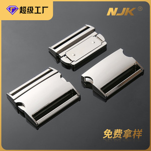 Hebilla Deslizante Jiuyuan de Aleación Plateada para Bolsos, Accesorio de Ferretería Duradero y Ajustable - Product Image 5