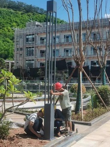 Top Led Morden Outdoor <strong>Lighting</strong> Post Aluminum IP65 Garden Lamp Post Street Parking Lot Light <strong>Pole</strong> Bollard Light - Product Image 4
