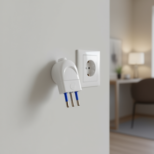 Simple <b>Plug</b> 2P+T 10A Electrical <b>Adapter</b> For <b>Power</b> Outlet Use - Product Image 3