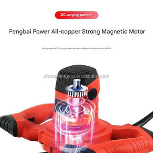 Machine automatique de plâtrage mural pour ciment et gypse avec moteur, boîte de vitesses, roulement et pompe - Composants essentiels inclus - Product Image 5