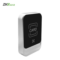 ZQR387B/S Support mural de lecteur de carte QR + NFC Sortie de données Wiegand et RS485 pour la gestion du système de contrôle d'accès
