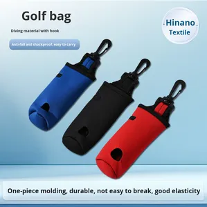 Bolsa de Golf de Neopreno con Gancho, Funda Protectora Portátil, Bolsa de Cintura para Almacenamiento, Material de Buceo, Bolsa Pequeña para Pelotas - Product Image 4