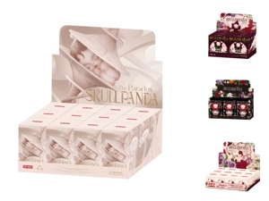 POPMART <span class=keywords><strong>ของ</strong></span>แ<span class=keywords><strong>ท</strong></span>้ SKULLPANDA ซีรีส์ Four Acts of Flowers กระเป๋าใส่หูฟัง แม่เหล็กติดตู้เย็น น้ำหอม ตุ๊กตา POP BEAN <span class=keywords><strong>ของ</strong></span>ตกแต่ง <span class=keywords><strong>ของ</strong></span>ขวัญ - Product Image 1