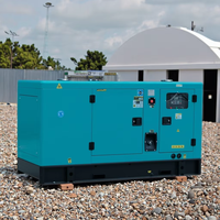 Quanchai 90KW/112.5KVA Genset Diesel Cerdas Ultra-senyap Bertenaga dengan Rangka Terbuka ATS 1 Fasa/3 Fasa RTH-QC90GF