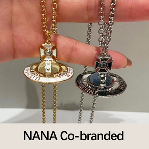 Collana con Ciondolo Pianeta Orb [Collaborazione NANA] della VVN Empress Vivienne, Girocollo Minimalista di Lusso per Donne - Product Image 2