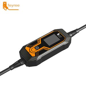 Cargador de Vehículos Eléctricos Portátil de 11 kW, Trifásico, Ajustable, Tipo 2, 16A/26A/32A, Naranja, Estéreo, para Tesla Model 3, CEE de 5 Pines - Product Image 5
