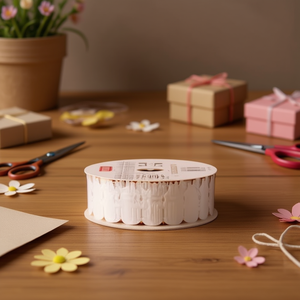 ริบบิ้นตกแต่ง Ilan ขนาด 2.4 ซม. x 2.7 ม. สำหรับงานประดิษฐ์และตกแต่ง - Product Image 2