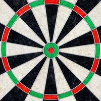 Cible de fléchettes professionnelle en sisal à fibres auto-réparatrices, avec anneau de numéros en fil rond, pour tournoi, maison et bar