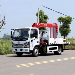 รถเครนติดตั้งบนรถบรรทุก Dongfeng D6 ขนาด 4*2 ตัน พร้อมเครนบูมตรง 4 ตัน และตะกร้าทำงาน เหมาะสำหรับงานเทศบาล - Product Image 5