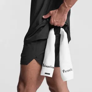 Новинка, модные быстросохнущие мужские спортивные шорты из 100% полиэстера, дышащие баскетбольные спортивные шорты с индивидуальным логотипом для мужчин