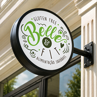 Enseigne lumineuse personnalisée pour boutique, logo ouvert, lettres éclairées, publicité, boîte à lumière en acrylique, enseigne pour entreprise, bar, magasin, néon LED RVB flexible