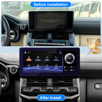 STWEI pour Toyota Land Cruiser LC300 2022-2023 Autoradio multimédia 12,3 pouces Lecteur vidéo Android 13 CarPlay sans fil Lumière bleue
