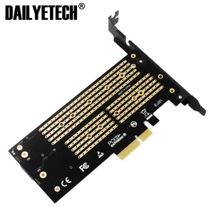 SK6 Server <span class=keywords><strong>M</strong></span>.<span class=keywords><strong>2</strong></span> NVMe SSD NGFF naar PCIe X4 Adapter <span class=keywords><strong>M</strong></span> Key B Key Dual Add-on Card Ondersteunt PCI Express 3.0 2230-22110 Alle <span class=keywords><strong>M</strong></span>.<span class=keywords><strong>2</strong></span> Formaten - Product Image 3