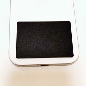 Mini carte NFC passive numérique intelligente pour médias sociaux, noire mate, à coller sur l'étui de téléphone - Product Image 6