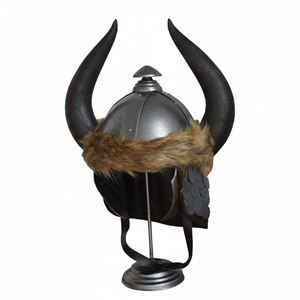 Casco Conan the Barbarian con soporte de exhibición-Hecho con acero al carbono calibre 18 de alta calidad por Edge Knives - Product Image 1