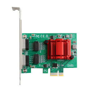 Cổng kép PCIe Gigabit Nic 10/100/1000M Adapter Card mạng pcie1x 1g Intel/82571 máy chủ Adapter - Product Image 2