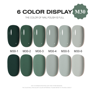 AILANUO Professional <b>Nail</b> GEL Supplies Soak off Gel <b>Nail</b> Polish 6color <b>Set</b> Free Design Custom Private Label Uv Lamp Gel Polish - Product Image 2