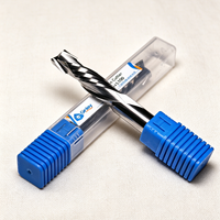 Fresas de Carburo de Tungsteno de Doble Filo para CNC, Insertos para Tallado de Madera, Fresa de Compresión de Carburo de Corte Ascendente y Descendente OEM/ODM