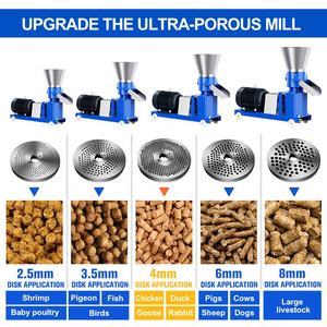 Máquina de pellets de alimentación animal de pollo Máquina de fabricación de pellets de precio para alimentación de ganado - Product Image 3