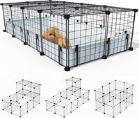 Clôture pour animaux de compagnie, cage pour chat, grotte, parc pour animaux d'intérieur, lapin, chat, petit chien, cage décorative