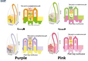 Caja <span class=keywords><strong>de</strong></span> Regalo para Flores del Día <span class=keywords><strong>de</strong></span> San Valentín, Materiales para Envolver Ramos Florales, Caja Pequeña para Regalos Florales, Caja para Empacar Chocolates - Product Image 6