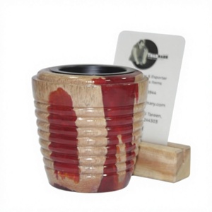 Último soporte de quemador de incienso Exim tradicional, difusor de aromaterapia Bukhoor de resina de madera Mubkhar para uso en interiores, cascada perfumada - Product Image 1