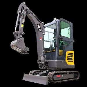 Mini Excavadora de 1 Tonelada, 2 Toneladas, 1.5 Toneladas, Marca China, Excavadora Pequeña de Alta Calidad, Multifuncional, con Certificación CE - Product Image 6