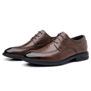 Chaussures en cuir véritable pour hommes haut de gamme, design formel et luxueux, très vendues, confortables, chaussures Oxford en cuir durables - Product Image 4