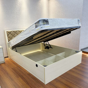 DACHENG Diseño contemporáneo Elevación eléctrica Cama otomana Camas dobles Almacenamiento Mecanismo hidráulico Bisagras de acero Modelo de sala de estar - Product Image 3