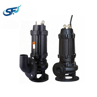 Pompe à eaux usées portable 6 m³/h, hauteur de refoulement 20 m, 1,1 kW, monophasée 220 V, IP68, pour drainage de petites exploitations agricoles, CE