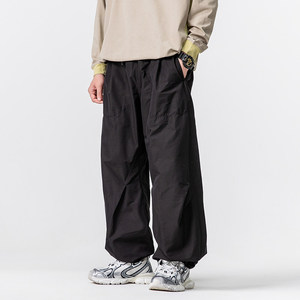 <span class=keywords><strong>Pantalon</strong></span> de <span class=keywords><strong>randonnée</strong></span> unisexe fin, style montagne, imperméable, séchage rapide, respirant, uni, plissé devant, pour le printemps/automne - Product Image 4