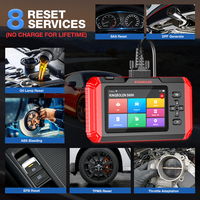 Kingbolen S600 12V Escáner de Diagnóstico Profesional para Automóviles Android, Lector de Códigos OBD2/EOBD, Codificación VIN ECU, Actualizaciones Gratuitas de por Vida