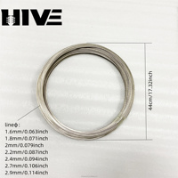 White Copper Round Wire Fretted Scale Lines for Small Four-string Electric Guitar Electric Bass Fingerboard Fret Lines 18-nickel