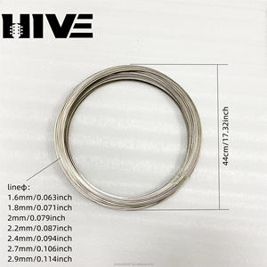 White Copper Round Wire Fretted <span class=keywords><strong>Scale</strong></span> Lines für kleine viersaitige E-Gitarre E-Bass Griffbrett Fret Lines 18-Nickel - Product Image 2