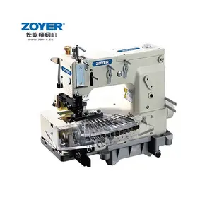 ZY1400 series Industri flat-bed double rantai stitch mult-jarum mesin jahit untuk melampirkan elastis, melampirkan pinggang. Dll